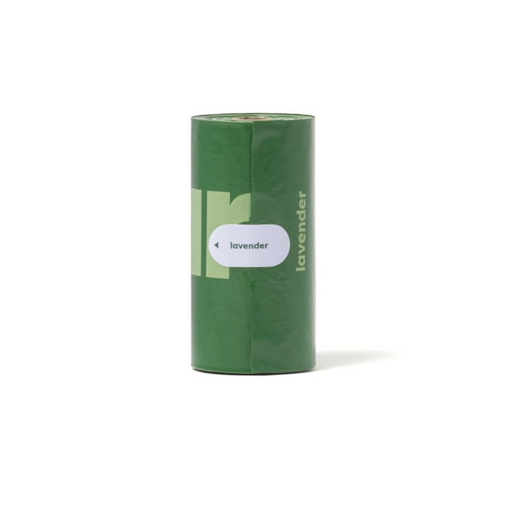 Earth rated poop bag rolls x 50